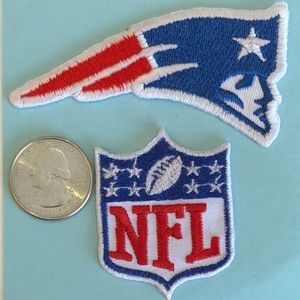Patriots patch NFL team iron on  New England DIY